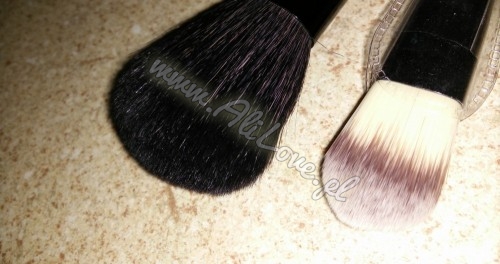 Dream Maker zestaw pędzki 7 sztuk naturalne włosie etui skórzane | www.alilove.pl