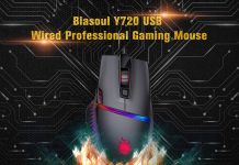 blasoul y720 gaming mouse myszka dla graczy