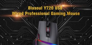 blasoul y720 gaming mouse myszka dla graczy