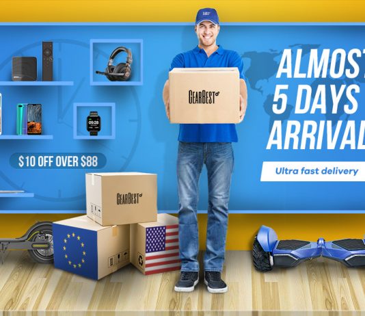 Gearbest magazyny europejskie