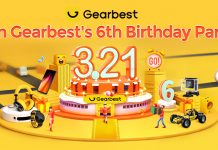 6-te urodziny gearbest promocje kupony zabawy gry