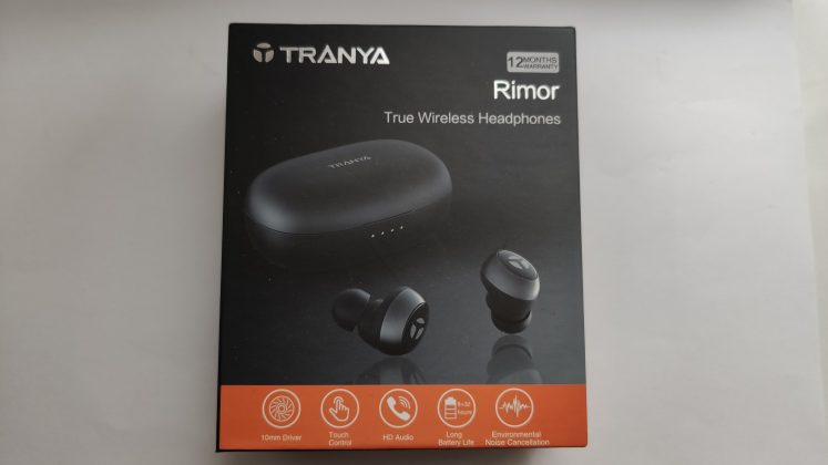 Tranya Rimor bezprzewodowe słuchawki wireless headphones noise canceling cancelation ENC