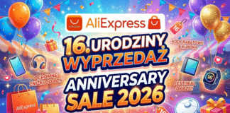 AliExpress 16. Urodziny: Wielka Wyprzedaż 2026! Kody rabatowe i najlepsze okazje AliExpress 16 urodziny wyprzedaż kody rabatowe